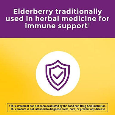 Nature Made Multi + Elderberry Capsules, Multivitamin For Daily Immune Support, One Per Day Multivitamin, 60 Count