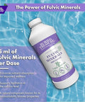 Buried Treasure Fulvic Minerals Grape Flavored " Colloidal Minerals From Humic Fulvic Acid Electrolytes From Trace Minerals For Recovery And Wellness Support. Add To Water " 32 Servings