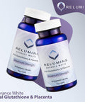 Relumins Advance White Glutathione - Reduced Glutathione Supplement, Supports Antioxidant Health & Glucose Metabolism and 6x Gluta Support - 60 Vegetarian Capsules