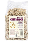 Amisa Organic Spelt Honey Puffs 200g