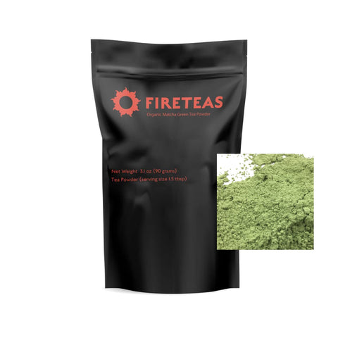 FIRE TEAS Monk Fruit Powder - All Natural Sugar Free Sweetener - No Erythritol, Keto & Paleo Diet Friendly, No Aftertaste, Zero Calories, Zero Carbs, Healthy