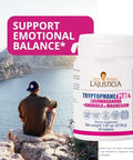 Ana MaraA Lajusticia Tryptophane Plus Ashwagandha Supplement + Rhodiola & Magnesium 60 Tabs Vegan Gluten Kosher Halal Lactose 600 Mg Support Strees Relief Energy And Sleep.