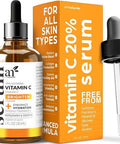 Artnaturals Anti-Aging Vitamin C Serum - (1 Fl Oz / 30Ml) - With Hyaluronic Acid And Vit E - Wrinkle Repairs Dark Circles Fades Age Spots And Sun Damage - Enhanced 20% Vitamin C