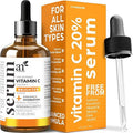 Artnaturals Anti-Aging Vitamin C Serum - (1 Fl Oz / 30Ml) - With Hyaluronic Acid And Vit E - Wrinkle Repairs Dark Circles Fades Age Spots And Sun Damage - Enhanced 20% Vitamin C