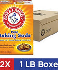Arm & Hammer Baking Soda, 1 Pound (Pack of 12)