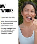 Force Factor Modern Mushrooms Soft Chews Chaga Mushrooms Supplement To Support Immunity Digestion & Gut Health Antioxidants Supplement Delicious Chewy Chocolate Roll Flavor 30 Soft Chews
