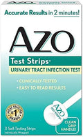 Azo Test Strips 3 Each (Pack Of 6)