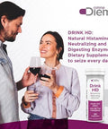 Omne Diem Drinkhd 20 Count 3 Pack - Diamine Oxidase - Dao Enzyme In A Convienant Carry Package.