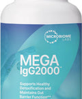 Microbiome Labs Mega IgG2000 Dairy Free Colostrum Capsules High Concentration Immunoglobulin Supplements to Support Digestive Health Gut Health and Detox Casein and Lactose Free 120 Count