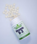 Great Lakes Nutrition Vitamin D3 Vegan Vitamin D Supplement for Men & Women 1500IU 100 Tablets