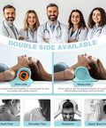 Gysien Neck Massager Neck And Shoulder Relaxer With Heat 3 Modes Portable Pillows For Pain Relief And Muscle Relax 26 Angle Cervical Traction Device For Back Shoulder