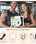 Mynt Full Leg Air Compression Massager Sequential Cordless Compress Therapy Machine For Circulation Pain Relief Rechargeable Leg Massage Recovery System With Multiple Modes & Intensities For Athlete