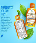 Tropical Oasis - Vegan Morning Liquid Multivitamins, Daily Liquid Vitamins with 74 Trace Minerals, 18 Amino Acids, and 10 Herbs, 32fl oz (960ml, 32 Servings)