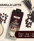 Atkins Iced Coffee Vanilla Latte Protein Shake 15G Protein 4G Net Carb 1G Sugar & Peanut Butter Protein Wafer Crisps 10G Protein 4G Net Carb 1G Sugar Keto Friendly
