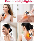 Tjstjs 4-In-1 Anti Cellulite Massage ToolElectric CuppingBody Sculpting Massager For Stomach Arms Legs- Face Lift DeviceLymph Drainage Machine & Skin Tightening Device (Black)