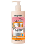 Soap Glory Call of Fruity Moisturizing Body Lotion Coconut Oil Vitamin E Body Moisturizer Tropical Fruits Hibiscus Scented Lotion for Daily Use 500ml