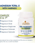 Ana MaraA Lajusticia Total Magnesium 5 With Harpago 70 Tablets By Ana Maria Lajusticia Gluten And Vegan Friendly (2)