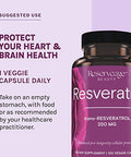 Twinlab Magnesium Caps for Stress Relief 420 mg 200 Count 1 Pack and Reserveage Beauty Resveratrol 250 mg Paleo Keto 120 Capsules