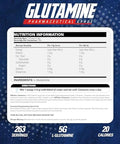 Ehp Labs L Glutamine Powder Amino Acids Lglutamine Workout Recovery Immune Health & Gut Health Support (500G) 100 Servings