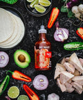 Sky Valley Taco Sauce - Medium heat, Taco Hot Sauce, Gluten Free, Vegan, Keto, Non-GMO, Verified, Made with Tomatoes, Cayenne Peppers and Traditional Spices - 13 Oz