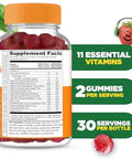 Lifeable Kids Multivitamin Gummies Great Tasting Multivitamin for Kids with Vitamins A C D E B6 B12 Zinc Biotin Folic Acid Iodine Niacin for Overall Body Health 90 Gummies
