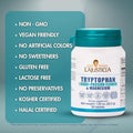 Ana Maria Lajusticia Tryptophan with GABA and Passion Flower and Magnesium Kosher Halal Vegan Gluten Supports Nervous System