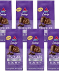 Atkins Endulge Milk Chocolate Truffles Low Sugar Low Carb Keto Friendly 6 Pack (12 Truffles Each Pack)