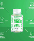Divine Health Dr.Colberts Thyroid Zone Vitamins A D3 and B12 Optimal Thyroid Hormone Production