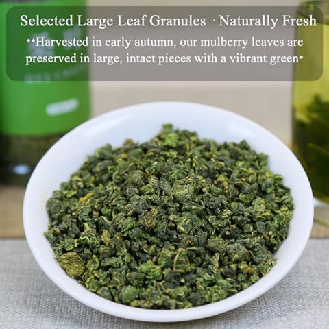 Hee Creek Dried Mulberry Leaf Tea 9.17oz/260g Organic Mulberry Leaves Tea, Sun-Dried, Caffeine Free, No Additives Ã¦Â¡â€˜Ã¥ÂÂ¶ Ã¦Â¡â€˜Ã¥ÂÂ¶Ã¨Å’Â¶ Ã©Å“Å“Ã¥ÂÅ½Ã¦Â¡â€˜Ã¥ÂÂ¶ Ã¦Â¡â€˜Ã¨â€˜â€°Ã¨Å’Â¶