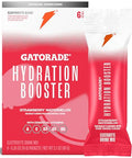 Gatorade Hydration Booster Electrolyte Drink Mix Powder Packets Citrus Berry Advanced Electrolyte Blend No Added Colors No Artificial Sweeteners Essential Vitamins A C B3 B5 B6 Makes 20 Fl Oz (6 Pack)