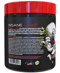 Insane Labz Psychotic High Stimulant Pre Workout Powder Extreme Lasting Energy Focus And Endurance With Beta Alanine Creatine Monohydrate Dmae 35 Srvgs (Blue Raspberry)