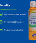 Rite Aid 3-In-1 Wound Care Spray - 7.4 Oz
