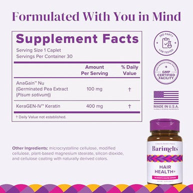 Barimelts Empower Your Journey Pack, Hair Health+, Hmb Muscle Shield, And Berberine Phytosome