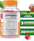 Lifeable Kids Calcium Magnesium And Vitamin D Gummies Great Tasting Kids Calcium Gummies For Tooth And Bone Health Bone Strength Supplements For Kids 90 Gummies