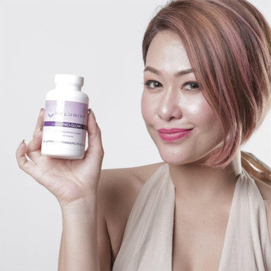 Relumins Labs Thio-Glow Chewable Sublingual Glutathione Complex with Biotin, VIT C & E, Plus Grapeseed Polyphemols-330mg Gluta Per Serving Highest Bioavailability 4X More Effective Than Liposomal
