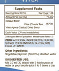 Secrets of the Tribe Vitex Tincture Alcohol-Free Extract, Vitex (Chaste Tree, Vitex Agnus-Castus) Dried Berry Tincture Supplement (4 FL OZ)