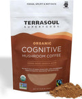 Terrasoul Superfoods Organic Cognitive Mushroom Coffee 30 Servings 14.29 Oz Energize Your Morning and Boost Focus with Powerful Mushrooms Compare to Ryze Mushroom Coffee