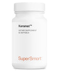 Supersmart Keranat Hair Supplement Reduces Hair Loss and Improves Volume Growth NonGMO 60 Softgels
