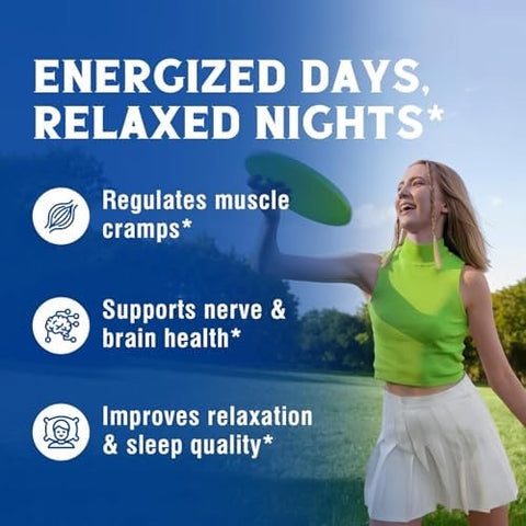 10 in 1 Magnesium Complex 120 Vegan Capsules and Probiotics for Men 70 Billion CFU 15 Strains