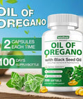 Letollhold Oil Of Oregano With Black Seed Oil Oregano Oil Oapsules 400 Softgel