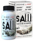 Insane Labz Saw High Potency Fat Burner Thermogenic Weight Loss Supplement And Appetite Suppressant With L-Tyrosine Yerba Mate Gaba And Alpha Yohimbine 60 Srvgs