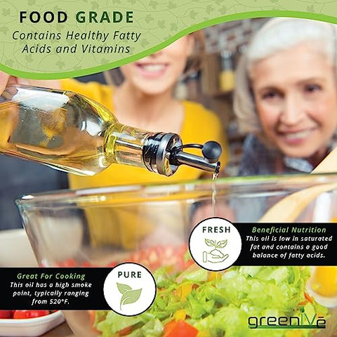 GreenIVe - Avocado Oil - 100% Pure Avocado Oil - Cold Pressed - Virgin - Exclusively on Amazon (16 Ounce) Ã¢â‚¬Â¦