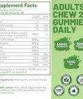 Eazgoo Chlorophyll Gummies For Body Odor Deodorant* Sugar Free Chewable Chlorophyll For Immune Support Women Vegan 60 Count (Lemon)