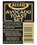 Alessi Extra Virgin Olive Oil and Avocado Toast Seasoning Combo Pack