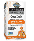 Garden Of Life Dr. Formulated Probiotics Once Daily - 30 Billion Cfu - Daily Probiotic For Gut Health & Immune Support 30 Vegetarian Capsules