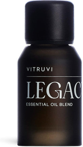 Vitruvi Legacy Woodsy Essential Oil Blend with Rose, Bergamot, Frankincense, Cedarwood