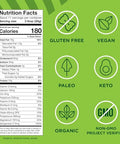Manitoba Harvest Organic Hemp Seeds, 18oz, 10g Plant Based Protein and 12g Omega 3 & 6 per Srv, smoothies, yogurt & salad, Non-GMO, Vegan, Keto, Paleo, Gluten Free, Pack of 6