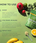 Primal Creatine Powder + Super Greens Powder Bundle 2Pack Build Strength Boost Recovery & Support Wellness 30 Servings Each
