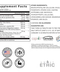 Sweat Ethic Vaso'D Vasodilator Non-Stim Performance Formula With S7 Plant Blend Carnosyn Beta-Alanine And Capros Indian Gooseberry Supports Oxygen Flow & Endurance For Men And Women 120 Capsules
