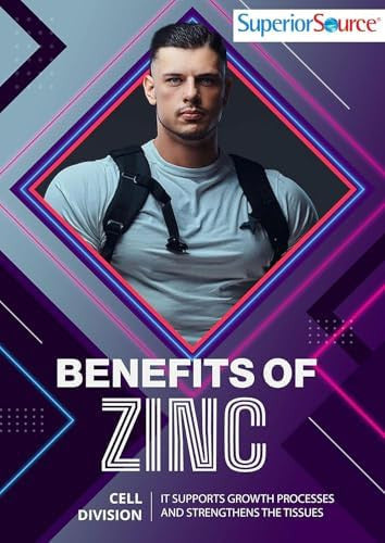 Superior Source Advanced Zinc, With Zinc (25 Mg) And D3 (5,000 Iu), Quick Dissolve Microlingual Tablets, 60 Ct, Promotes A Healthy Immune System, Non-Gmo